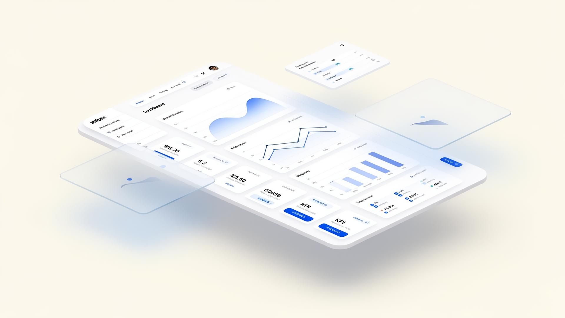 Dashboard empresarial moderno desenvolvido por Darcyo Soares
